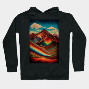 Rainbow Mountains Hoodie